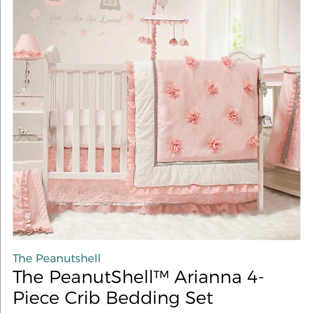 Peanut Shell Arianna Crib Bedding Set